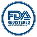 Badge indiquant qu'ABCorp 3d est enregistré auprès de la FDA