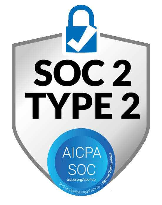 Badge to show ABCorp 3D is SOC 2 Type 2