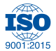 Badge to show ABCorp 3D is ISO 9001:2015 certified